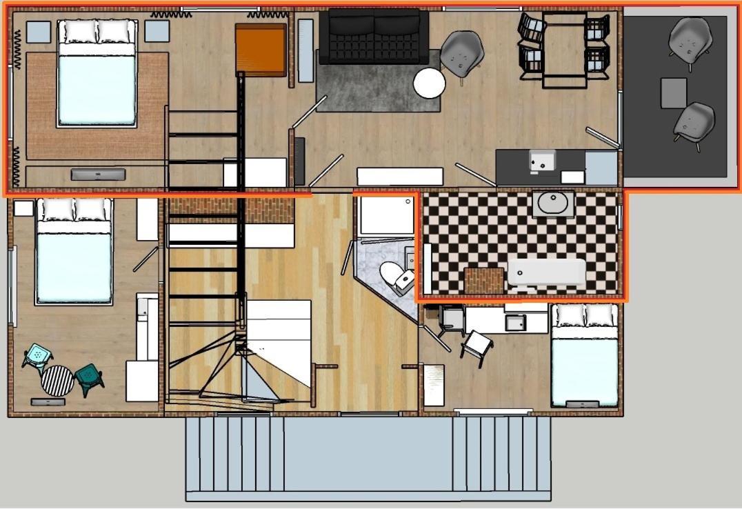 Apartament W Sasiedztwie Lasu 1800M Od Morza Zoppot Exterior foto
